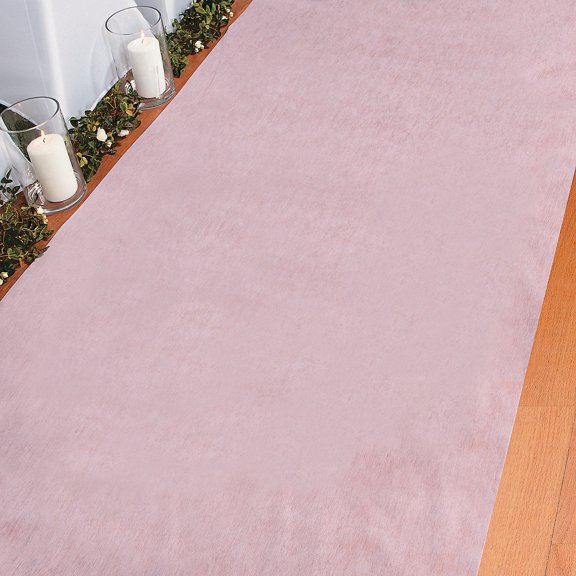 Blush Aisle Runner - Party Decor - 1 Piece