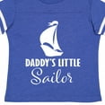 thumbnail image 4 of Inktastic Daddys Little Sailor Sailboat Cute Boys Toddler T-Shirt, 4 of 5