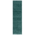 thumbnail image 2 of SAFAVIEH August Carlene Solid Plush Shag Runner Rug, Green, 2'3" x 8' - Modern Design, Green, Non-Shedding & Easy Cleaning, Ultra Plush Thick Pile, Ideal for Living Room, Bedroom, Entryway, 2 of 8