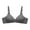 Black, variant on Plus Size Wireless Thin Cup Floral Print Bra For Women Wire Free Comfort Breathable Lift Anti Sag Bra Side Support Push Up Everyday Bra Hot Pink 38