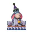 thumbnail image 1 of Enesco Disney Traditions by Jim Shore Winnie The Pooh Eeyore con Sombrero de cumplea&ntilde;os y Cuerno de Fiesta, 5.75 Pulgadas, Multicolor, Azul, 1 of 8