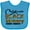 Turquoise, variant on Inktastic Celebrate Black History Every Month Boys or Girls Baby Bib