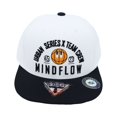 thumbnail image 2 of WITHMOONS Snapback Hat MindFlow Embroidery Hiphop Baseball Cap TR21317 (White), 2 of 5
