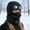 Black, variant on Winter Thermal Trapper Hat with Glasses, Winter Cycling Windproof Ski Mask Cap,Black