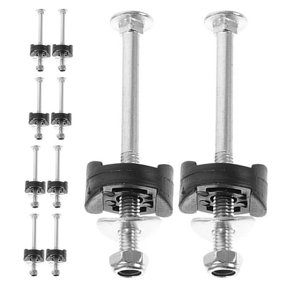 10 Pcs Trampoline Screw Accessories for Resistant Screws Nut Large Galvanized Steel