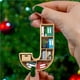 thumbnail image 4 of El Estante La Biblioteca Del Ornamento Libro en Forma Letra Adorna Navidad Durable Acrílico, 4 of 9