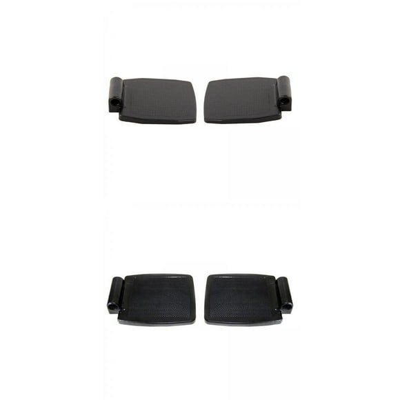 Reposapiés para silla de ruedas Yinane Plástico 1,9 cm y 2,2 cm 2 Uds.