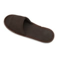 thumbnail image 5 of Unique Bargains 1 Pair Disposable Slippers Foldable Breathable Mesh Hotel Slippers Coffee Color, 5 of 5