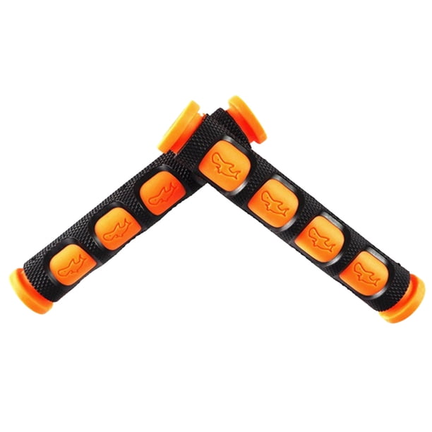 Riwesomey 1 par de empuñaduras de manillar de motocicleta, manillar de freno de mano, pieza de repuesto, accesorios para automóviles, regalo para Gafas de moto Naranja