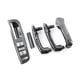 thumbnail image 5 of Ventana maestra de grano de carbono Panel de lanza Panel de control Bisel + 3 de Agarre de Puerta Interior para VW MK4 1999-2004, 5 of 6