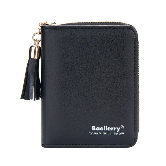 Fashion Zipper Wallet Money Bag for Women PU Casual Credit Card Holder Change Pocket Coin Purse Wallet