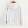 thumbnail image 5 of gbyLJF Womens Halloween Cute Ghost Hoodies Funny Pumpkin Graphic Sweatshirts Loose Fleece Pullover Festival Sweater with Pocket, 5 of 6