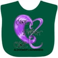 thumbnail image 3 of Inktastic Care, Support, Cure- Alzheimers Awareness Boys or Girls Baby Bib, 3 of 4