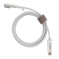 thumbnail image 2 of Tipo C a T magnético para Macbook tipo C macho a Magsafe 2 45W PD Cable de carga rápida de PVC de primera generación, 2 of 5