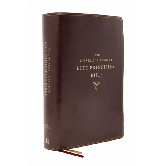 Charles F. Stanley Life Principles Bible, (2nd Edition) (Leather soft)