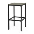 thumbnail image 6 of Modern Industrial Acacia Wood Stools Set of 2, 6 of 11