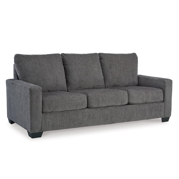 Signature Design by Ashley Rannis Pewter Queen Sofa Sleeper