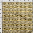 thumbnail image 3 of oneOone Georgette Viscose Fabric Ethnic Ikat Print Fabric By Yard 42 Inch Wide, 3 of 4