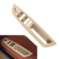 thumbnail image 1 of Beige Front Inner Door Panel Handle Pull Trim Cover Fit for BMW X5 E70 X6 E71 E72, 1 of 5