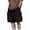Z-Black59, variant on CAIVO Men's Cargo Shorts Casual Elastic Waist Relaxed Fit Knee Length Pure Color Lightweight Hiking Workwear Father's Day Outdoor Bottoms With Pockets