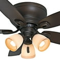 thumbnail image 4 of Casablanca 53187 44 in. Durant 3 Light Brushed Nickel Ceiling Fan with Light, 4 of 7