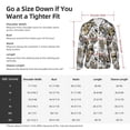 thumbnail image 5 of Lsque Tulips Flowers UPF 50+ Lightweight Sun Protection Men's Women's Long Sleeve Shirt, Hoodie Performance -3X-Large, 5 of 9