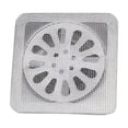 thumbnail image 2 of Stainless Steel Square Shower Drain Cover with Removable Mesh Screen for Bathroom and Kitchen, 4.5-Inch, 2 of 5