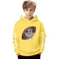 thumbnail image 2 of WERYOUNG Kids Youth Football Sports Hoodie Long Sleeve Athletic Pullover Graphic Print Hooded Sweatshirts For Boys And Girls Casual Wear 7-8 Years, 2 of 4