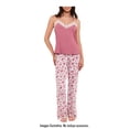 thumbnail image 2 of Pijama Ilusión para Dama, Set de Camiseta y Pantalón con Diseño Estampado Multicolor Talla CH, 2 Piezas, 2 of 4