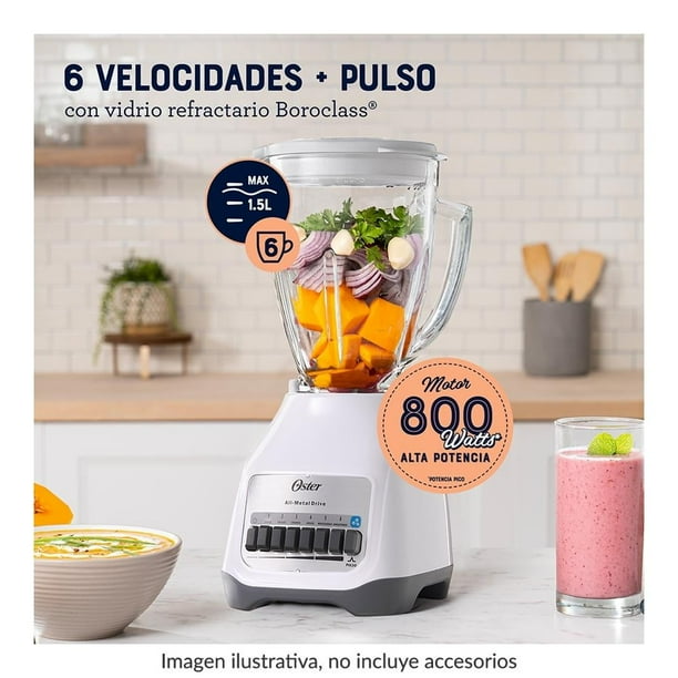 Velocidades Vaso Oster Blstsog4661w Licuadora Oster Velocidades