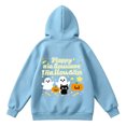 thumbnail image 7 of Halloween Hoodie Girls Boys Long Sleeve Casual Pullover Tops with Pocket Party Dress, 7 of 7
