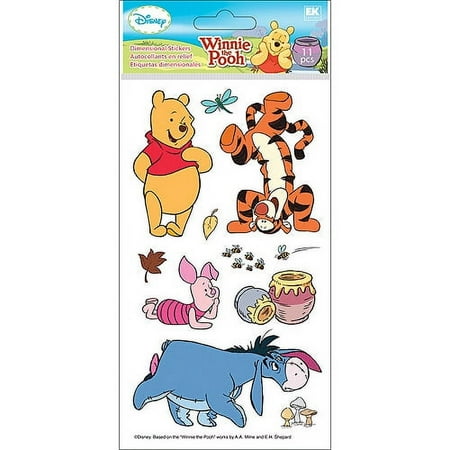 Disney Dimensional Stickers, Winnie The Pooh