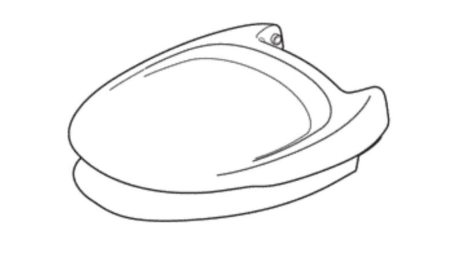Thetford 31704 Seat and Cover Assembly for Aqua-Magic V Toilets, Parchment
