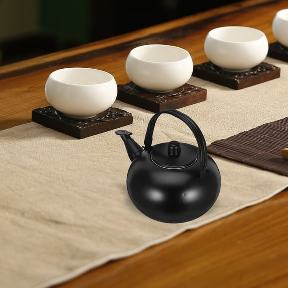 Stainless Steel Stove Top Teapot with Filter, Small Coffee and Water Kettle, Hot Water Boiler for Gas Stove Use