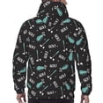 thumbnail image 7 of Salouo Golf Bags And Balls Pattern Men's Fall Hoodie Sweatshirt,Sport Hoodie with Pockets for Men Pullover Casual Hooded Sweatshirt-Small, 7 of 7