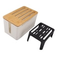thumbnail image 2 of Router Organizer,Router Storage Box Large Router Box Wi Fi Router Organizer High-Precision Functionality, 2 of 8