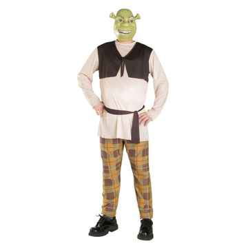 Adult Licensed Shrek Mask Mens Halloween Fancy Dress Costume Party Accessory 