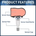 thumbnail image 4 of Unique Bargains No.407004GA0A Tire Pressure Sensor for Infiniti Q50 2014-2016 TPMS Sensor 319MHz, 4 of 7