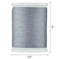 thumbnail image 4 of Hello Hobby Tin Gray 100% Polyester All Purpose Thread, 300 Yards, 4 of 5