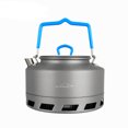 thumbnail image 1 of Tetera portátil de 1,1 l para acampar, tetera de calentamiento rápido, tetera, tetera para acampar a Abanopi Hervidor de aluminio, 1 of 7