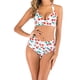 thumbnail image 2 of Nuevo traje de baño dividido para mujer Bikini de traje de baño con estampado casual sexy Fridja  nalpqowj21394, 2 of 9