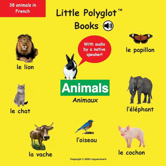 Animals/Animaux : French Vocabulary Picture Book (with Audio by a Native  Speaker!) (Paperback) 