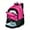 Pink, variant on WOLT Mesh Black Soccer Bag Backpack with Shoe and Ball Compartments for Boys Ball Equipment Bag