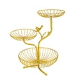thumbnail image 4 of Cesta de frutas de 3 niveles, frutero decorativo, recipiente desmontable para verduras, recipiente para servir para encimera de oficina., 4 of 9