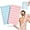 Pink+blue, variant on 2-Pack Exfoliating Shower Towel, 39.3*10.2In Back and Body Scrubbers, Quick-Drying Eco-Friendly Washcloth for Gentle Exfoliation on Sensitive Skin