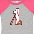 thumbnail image 4 of Inktastic Baseball First Birthday One Year Old Boys or Girls Baby Bodysuit, 4 of 5