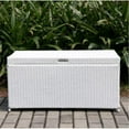 thumbnail image 1 of Wicker Lane ORI003-B Coffre de Rangement pour Terrasse en Osier Blanc d'Extérieur, 1 of 1