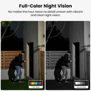 aosu 4K UHD 8.0-MP Wi-Fi Outdoor AI-Smart SolarCam P1 Max Security Camera, C8S2CA11