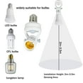 Rotatable PIR Motion Sensor Light Socket 180 Degree Rotate 360 Degree Detection E26/E27 Bulb