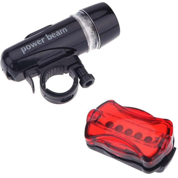Ultra Bright Usb Rechargeable Bike Light Set, Powerful Bicycle Front Headlight and Back Taillight, Easy to Install for Road Mountain Cycling